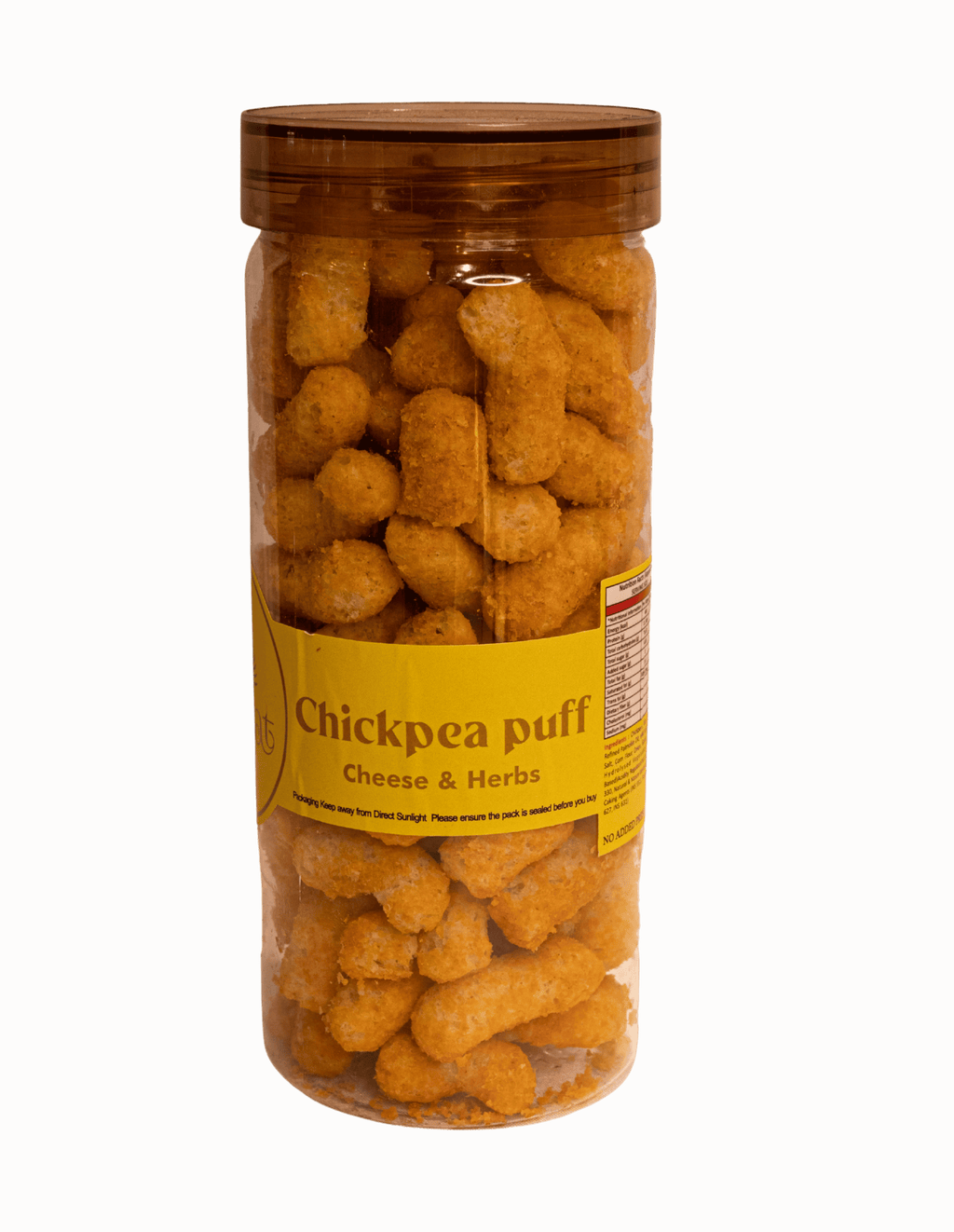 Cheese and Herbs Chickpea Puff 120 GM