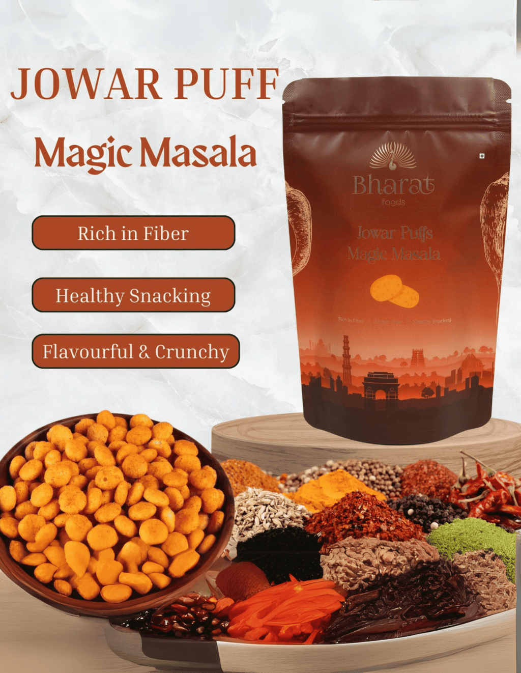 Magic Masala Jowar Puff 44 GM