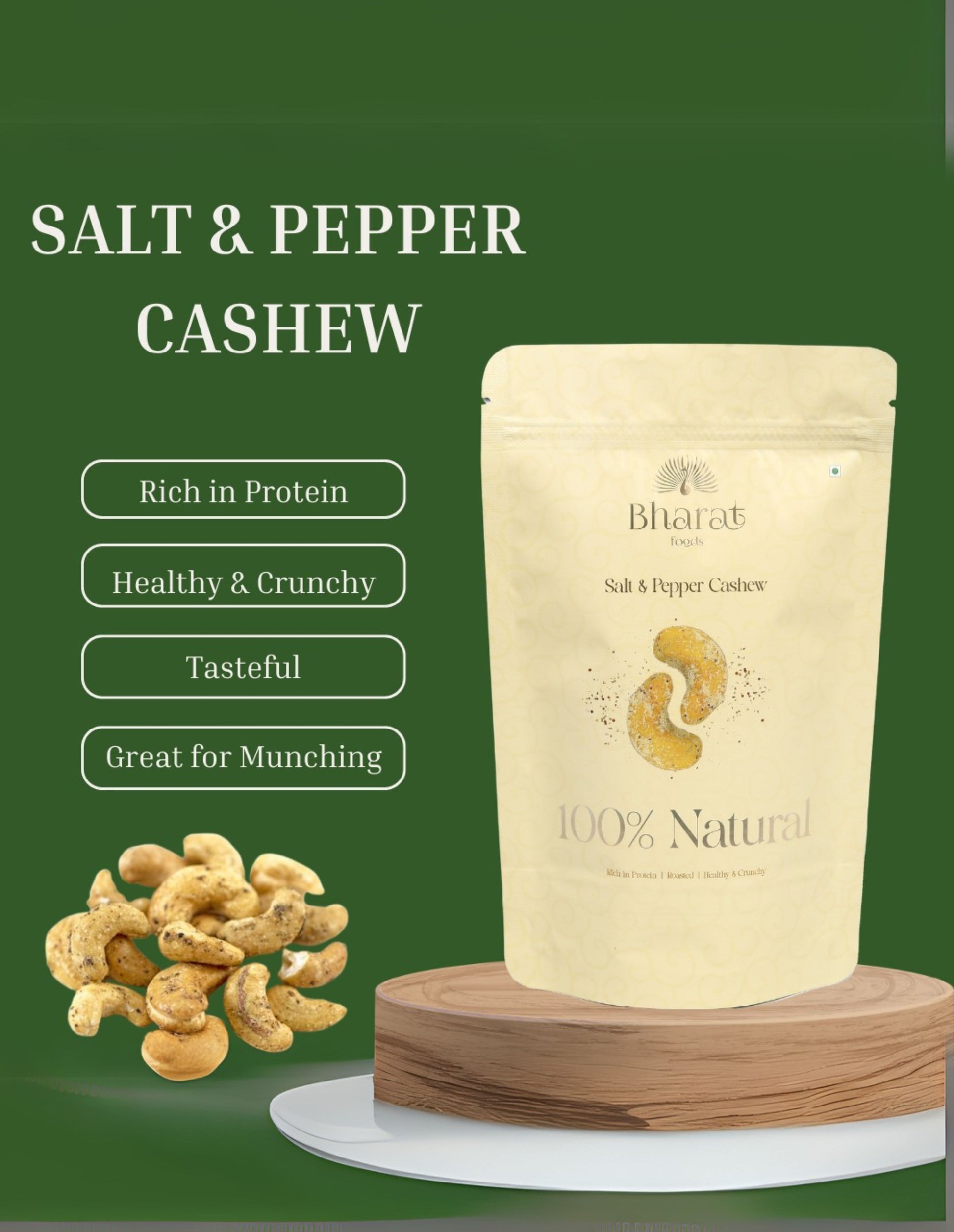 Salt and Pepper Cashew 200 GM
