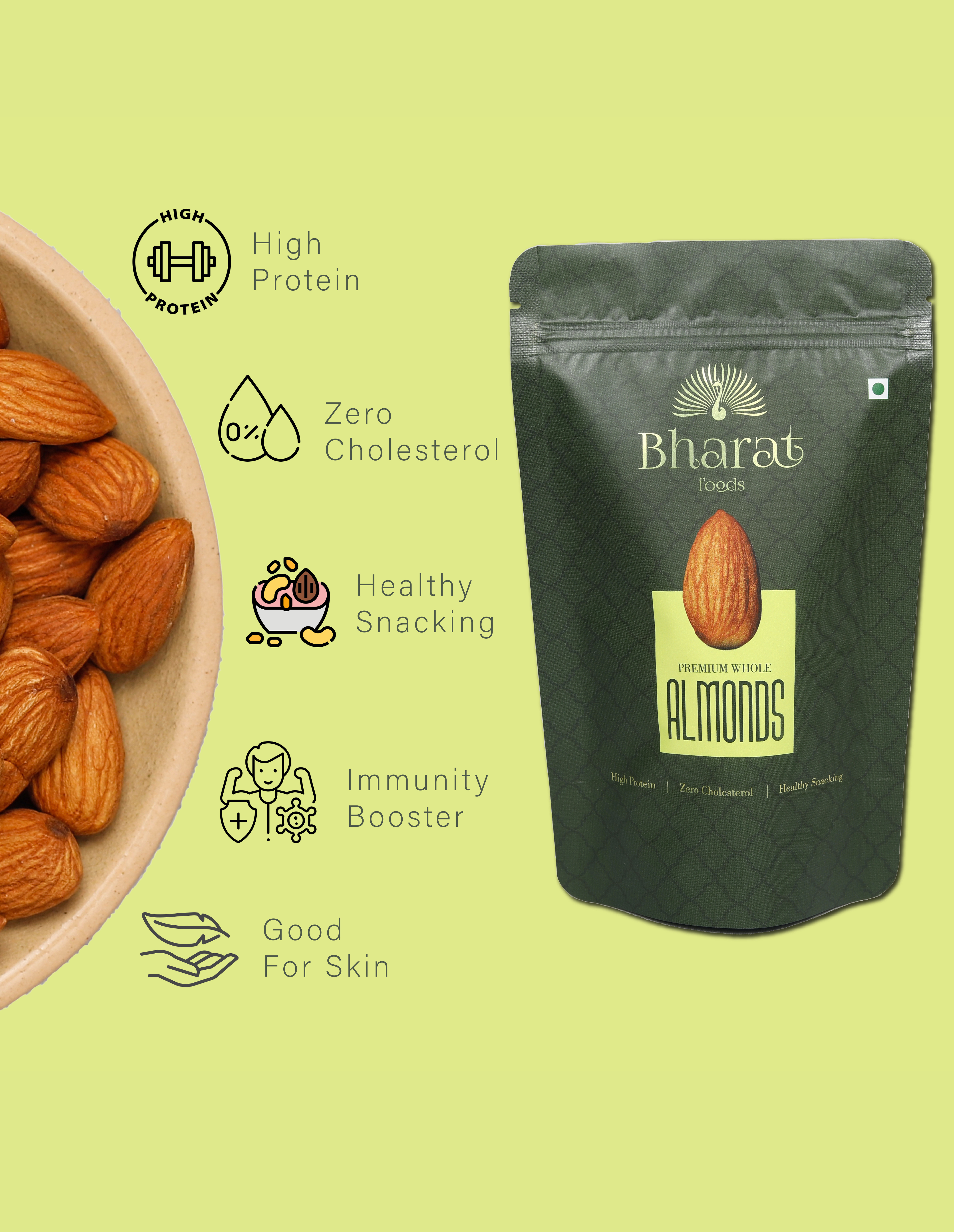 Almonds 200 GM