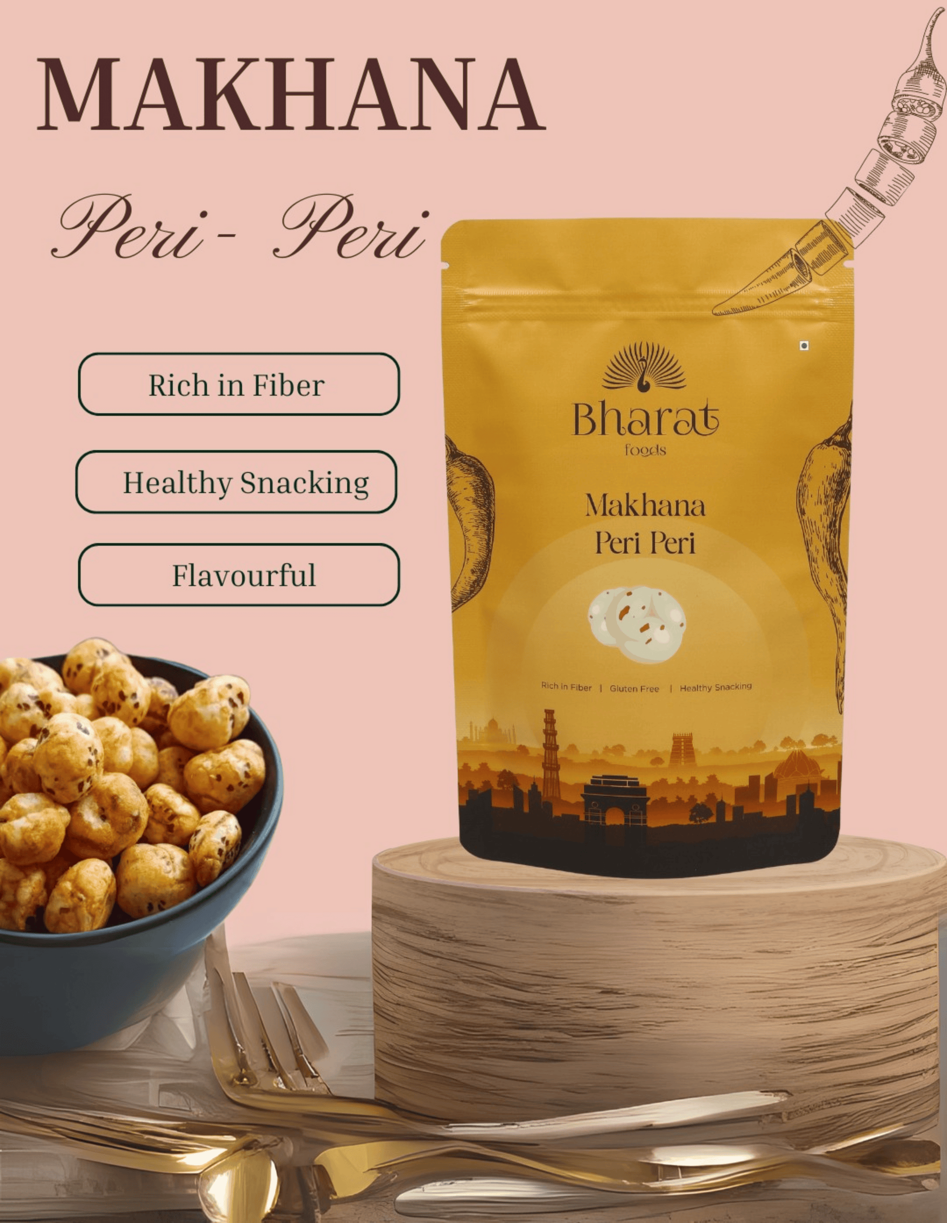 Peri Peri Makhana 44 GM