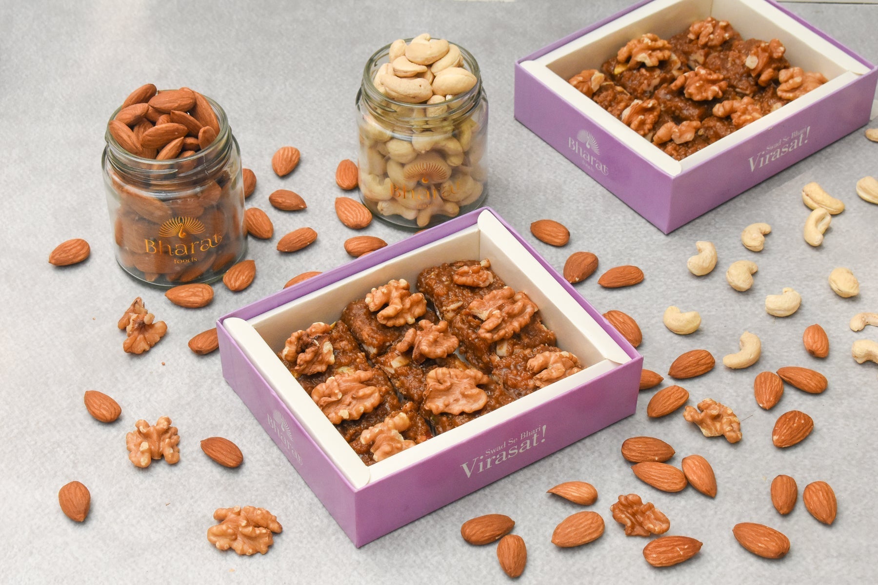 Walnut Burfi