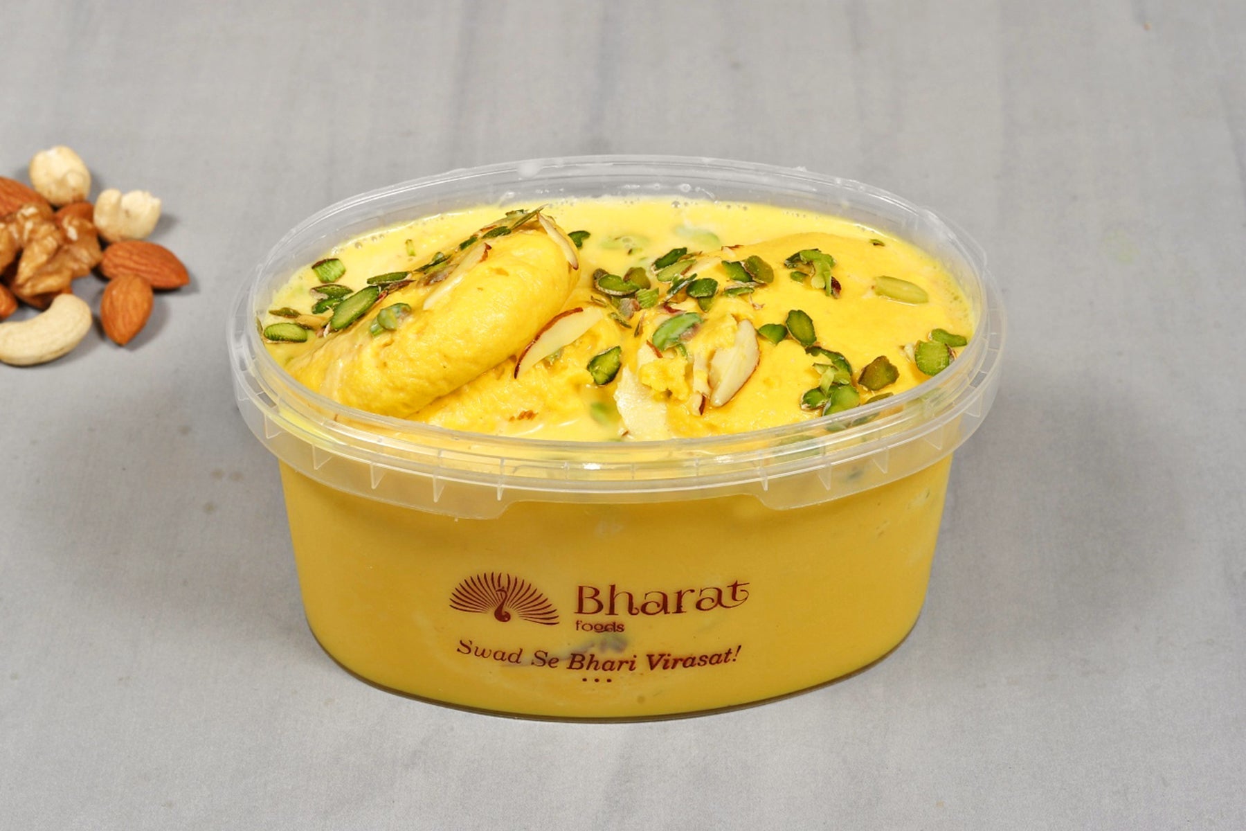 Kesar Rasmalai [1 Piece]